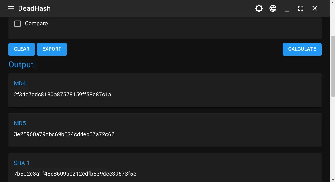 DeadHash results